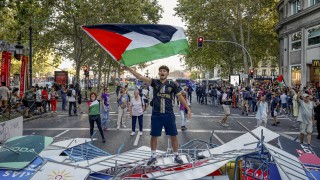 Хаос в Мадрид след протест в подкрепа на Палестина