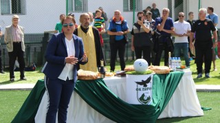 С традиционен водосвет за здраве и успехи благоевградският Пирин стартира