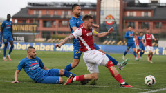 Крумовград - ЦСКА 1:0 (Развой на срещата по минути)