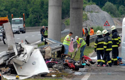 8 чешки туристи загинаха в автобусна катастрофа в Хърватия
