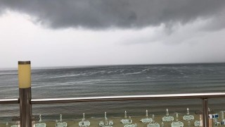 Воден смерч в района на Несебър и Равда