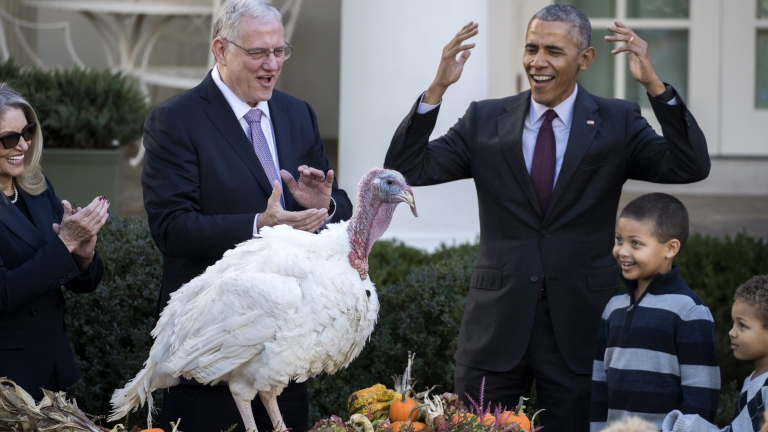 Обама за последно помилва пуйки