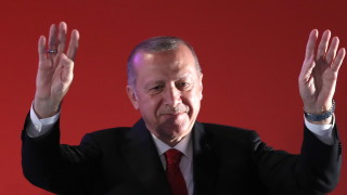 След преизбирането си за президент Реджеп Таийп Ердоган демонстрира размах