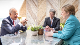 Германската канцлерка Ангела Меркел се срещна с американския президент Джо