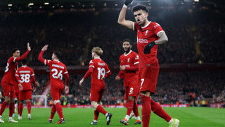 Лявото крило на Ливърпул Луис Диас е постигнал устна