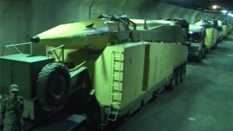 Иран разкри ново подземно депо с ракети