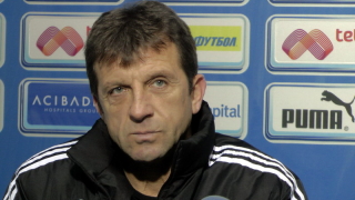 Бившият треньор на ФК Любимец Красимир Мечев и помощникът му