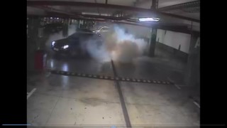 Хванаха мъж да прави дрифтове в бургаски мол