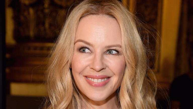 Kylie Minogue intimate and without makeup.