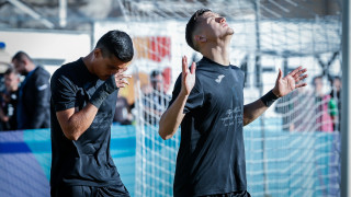 Защитникът на Левски Патрик Габриел Галчев очевидно не е доволен от