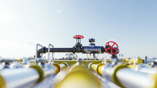 Нетното запълване с природен газ нетната разлика между обемите на