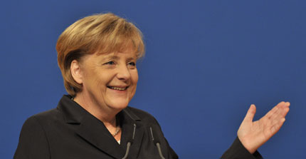 Равен резултат в предизборния дебат Меркел - Щайнбрюк 