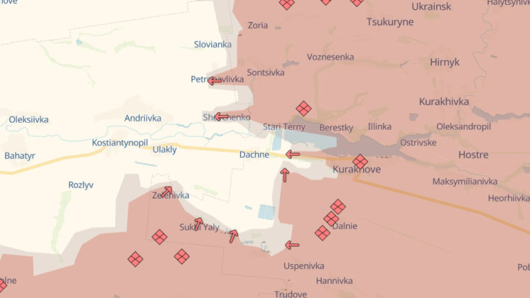 Русия обяви превземането на Курахово