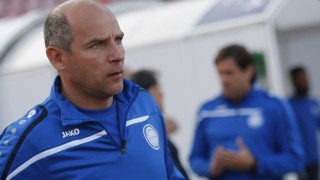 Треньорът на ФК Рига Виктор Скрипник демонстрира самочувствие преди реванша