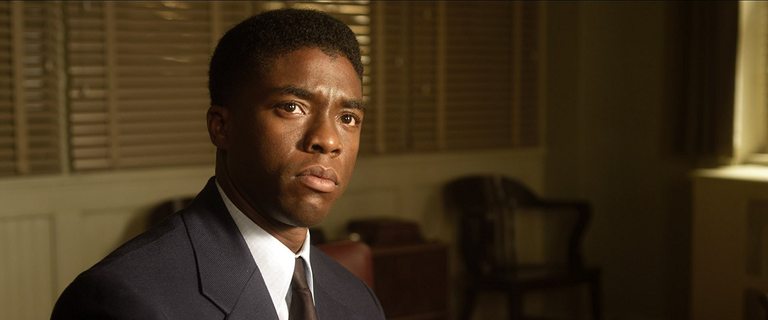 Чадуик Боузман в ролята на Джаки Робинсън