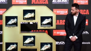 Лионел Меси вчера получи рекордна шеста Златна обувка На 32