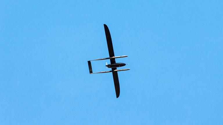 Триметров израелски военен дрон се разби в Косово. Малко преди