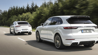 Porsche представи нови хибридни модификации на кросоувъра Cayenne и крос купето