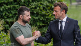 Зеленски поиска от Макрон да не пуска руски спортисти на Олимпиадата през 2024 г.