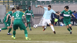 Дунав - Берое 1:1, Ахмедов изравнява с глава