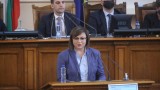 Нинова идва в парламента да обяснява за язовирите