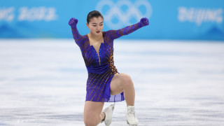 Двукратната световна шампионка Каори Сакамото от Япония спечели кратката програма