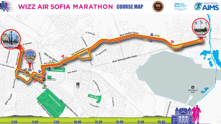 Тази неделя, 10 октомври, ще се проведе софийският маратон -