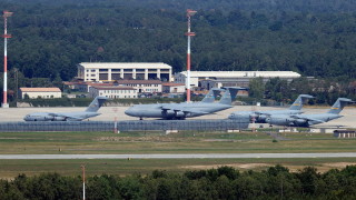 Американската централна европейска военна инсталация авиобаза Рамщайн в Германия е