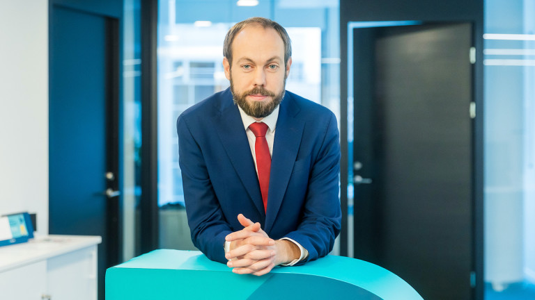 Мартин Лянтс, главен изпълнителен директор на Bigbank Group