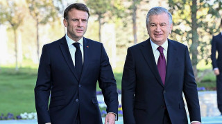 Президентът Еманюел Макрон каза в четвъртък че Франция и Узбекистан