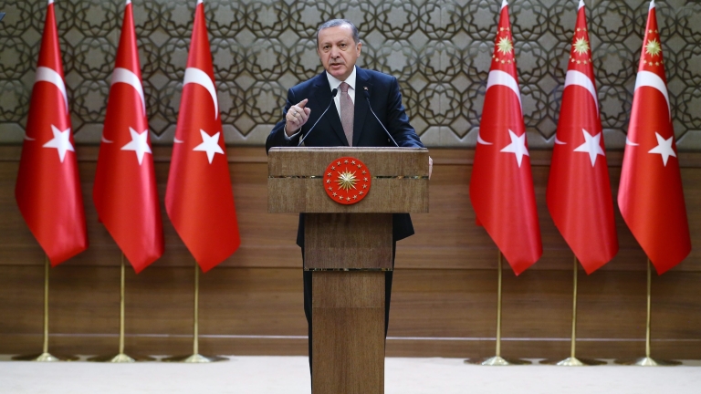 Ердоган: Турция все още се стреми към пълноправно членство в ЕС