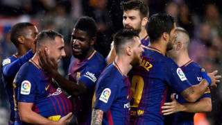 Барселона дръпна с 11 точки пред Реал след поредна победа на "Камп Ноу" (ВИДЕО)