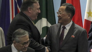 Държавният секретар на САЩ Майк Помпео обяви в Сингапур че