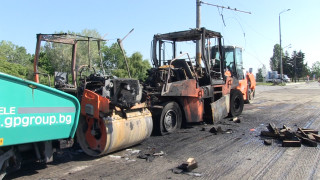 Пожар остави Бургас без тролейбуси