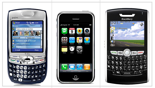 iPhone, Blackberry или Windows Smartphone - Кое да бъде?