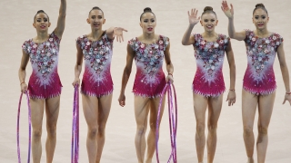 Най младото попълнение на ансамбъла ни по художествена гимнастика Теодора