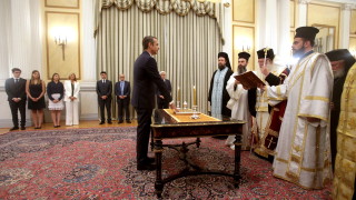 Кириакос Мицотакис положи клетва като премиер на Гърция