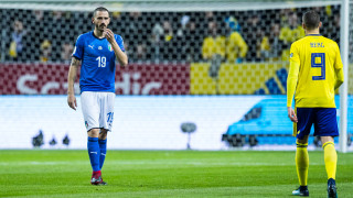 Защитникът на Италия Леонардо Бонучи ще излезе със специална маска