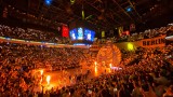 Грозни сцени след мач от Евролигата