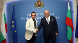  Министър Кралев се срещна с най-изявения ни играч по мотоциклетизъм Мартин Чой 