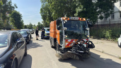Столичният инспекторат показа на деца техниката, която чисти София