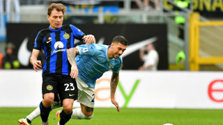 Интер и Лацио завършиха наравно 1 1 в мач от предпоследния