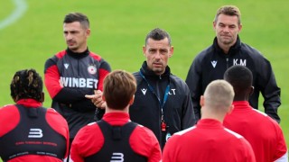 Представителният футболен тим на ЦСКА поднови тренировъчните си занимания днес