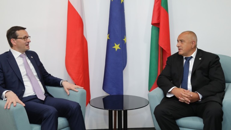 Министър-председателят на Полша Матеуш Моравецки се срещна с премиера Бойко