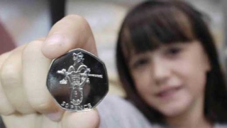 9-годишно момиче е дизайнер на монета за Олимпиата в Лондон