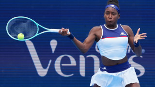 Американката Коко Гоф имаше тежки моменти по време на мача