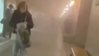 Пожар на станция от московското метро