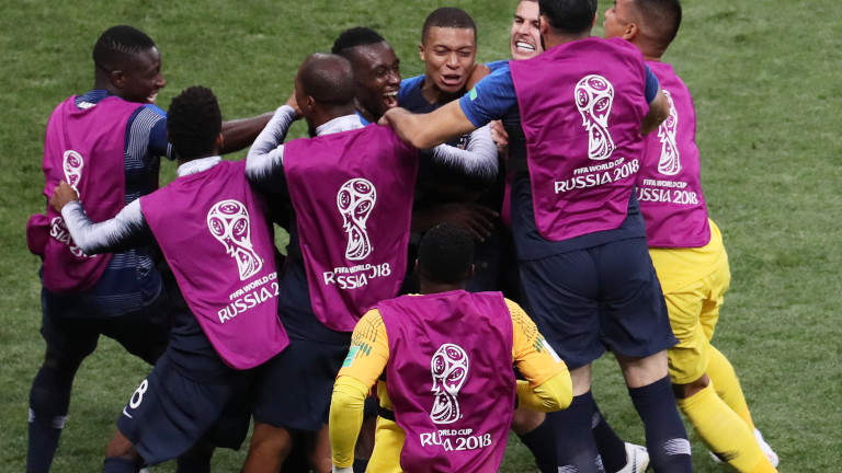 Франция е новият световен шампион по футбол 