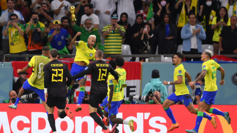 Неймар изравни Пеле по голове за Бразилия