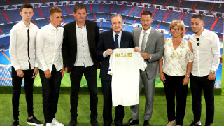 Президентът на Реал Мадрид Флорентино Перес отдаде заслуженото на